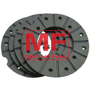 Bremsebelgnings-st med nitter. 143mm. Volvo 400Buster. St til en enkelt bremse.