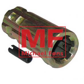 Kraftudtags-adaptor til Gr Ferguson. Op til stor diameter moderne tap.