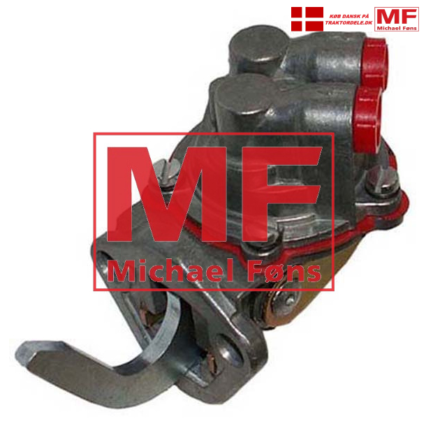 Fdepumpe m. pakning. Type m. parrallelle studser, Standard 23C