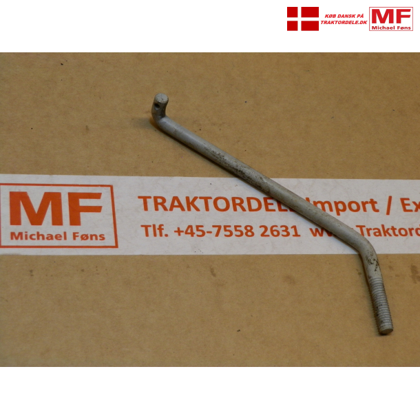 NOS-del: Kler-holdepind med mtrikker og skive, til MF35Benzin.