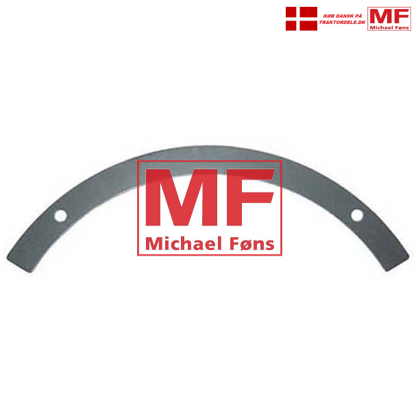 Brugt koblings-mellemshim, til MF med 11" dobbeltkobling.