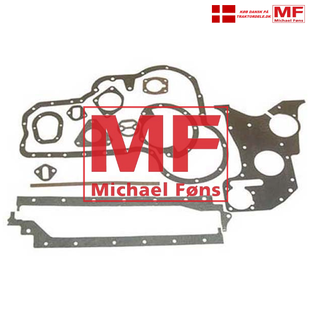 Motorpaknings-st uden pakdser, Perkins AD4.203. Alle rgange. 