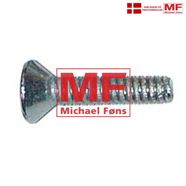 Frontemblems-montageskrue-st. 2 stk bolte+clips