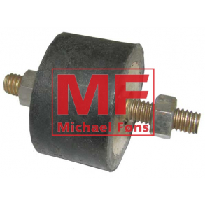 Tank-monterings-gummidmper, 24,5mm tyk. Alternativ til MF883622. MF165-MF185-MF188