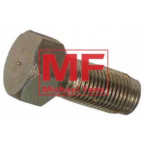 Forhjulsbolt til indskruning i nav, MF135-MF165-MF175 og flere. NV19mm