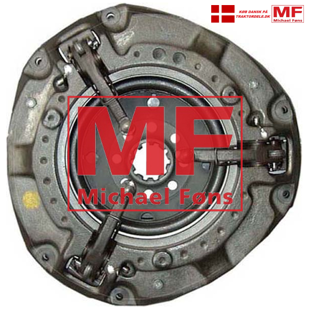 Komplet 12" dobbeltkobling, MF165/MKII-168-185-188. Leveres uden fremdriftplade MF887889