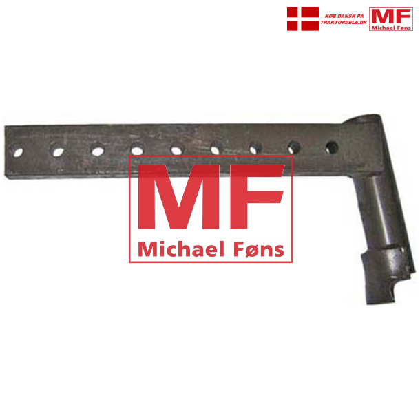 Forhjuls-spindelholder, Venstre. MF135 med lige forbro