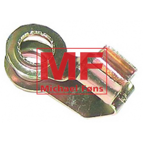 Gasstangs-clips, 6,5mm hul.