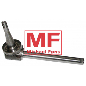 Forhjuls-spindel med stvskjold, Venstre. MF135 og de allersidste MF35X-ere