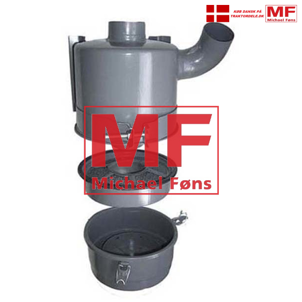 Brugt luftfilter til Massey-Ferguson MF65. Komplet filter i god stand