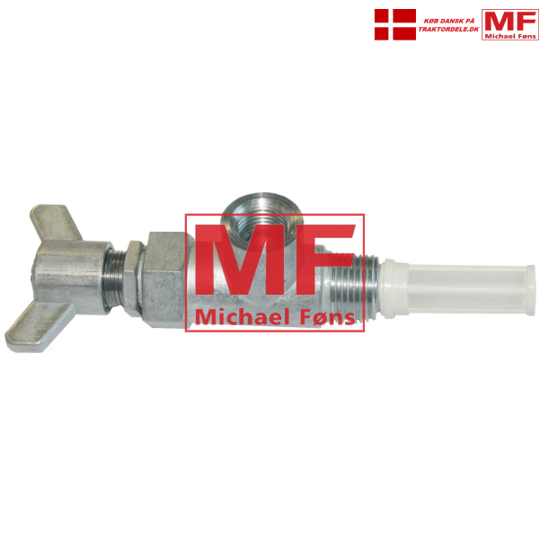 Tankhane med messingventil, MF135/3-cyl diesel.
