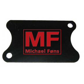 Inspektionsbundplade med pakning og 4 bolte/skiver. MF35 og opad...