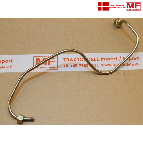 Dieselrr m. banjobsning. Fra pumpe med forsatte studser og op til filter. 23C. Husk adaptor!