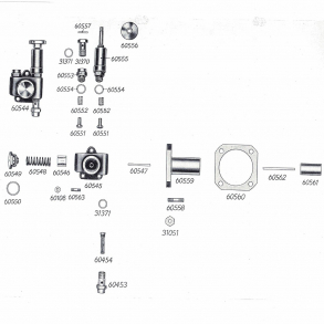 Split-tegning, Bosch-fdepumpe i Bukh403-452