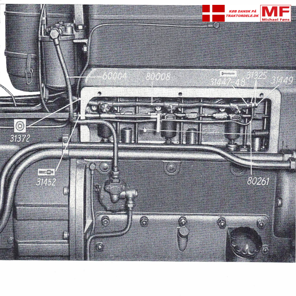 Splittegning, lavtryks-dieselrr, Bukh452-403