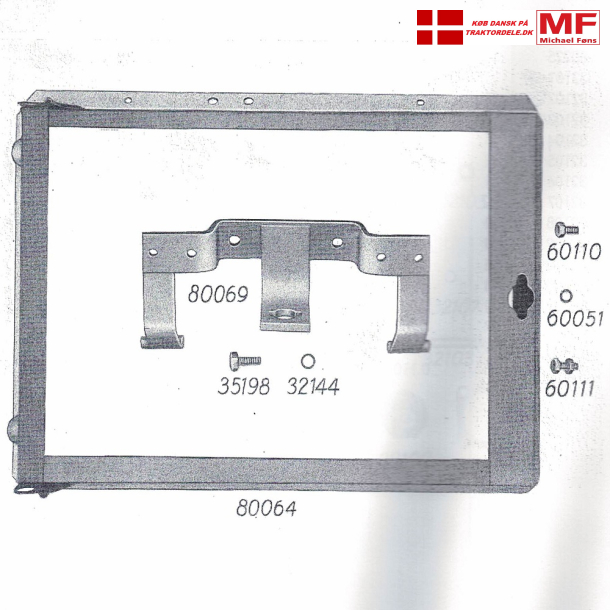 Split-tegning, Bukh klerramme+beslag