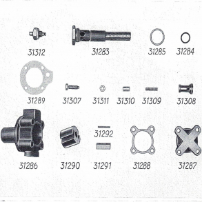 Split-tegning, oliepumpe+bundprop