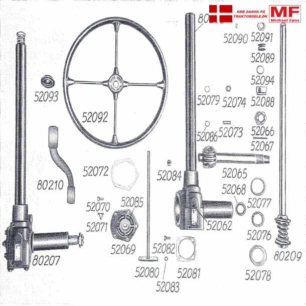 Split-tegning, Bukh452 styrehus+rat