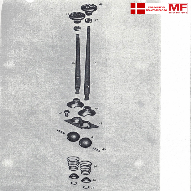 Bukh302 gearstnger+tilbehr