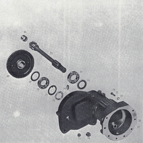 Bukh302/403 baglr+tilbehr