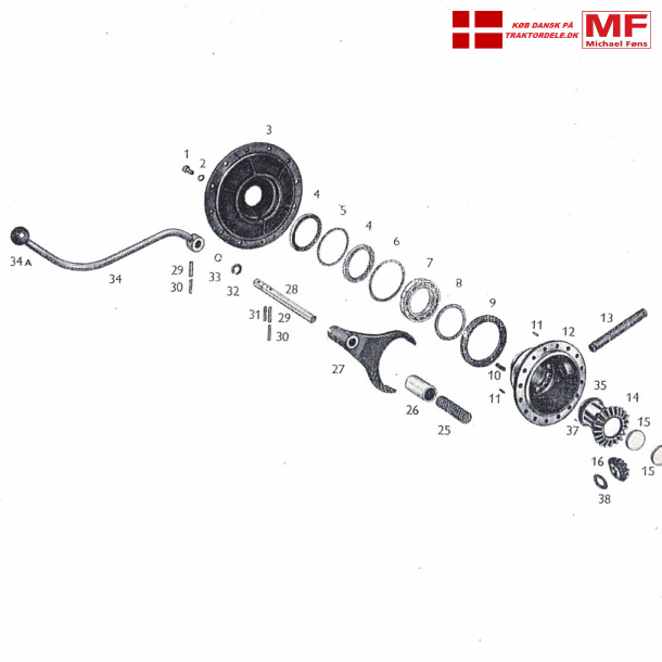 Bukh452 bagtj+lrplade+tilbehr