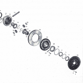 Bukh452 bagtj+Venstre lrplade+tilbehr