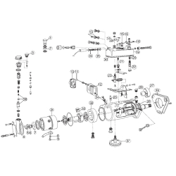 CAV dpa-rotorpumpe. Split-tegning