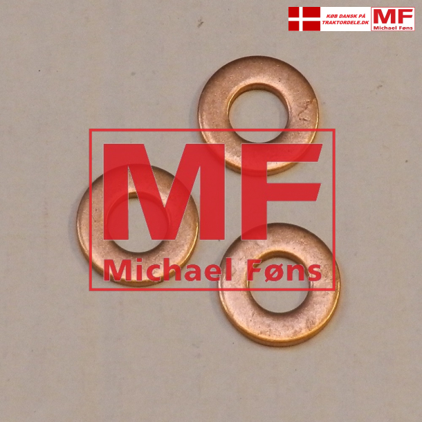 Dyseskive-st med 3 stk. Perkins 3-cyl. med direkte insprjtning.