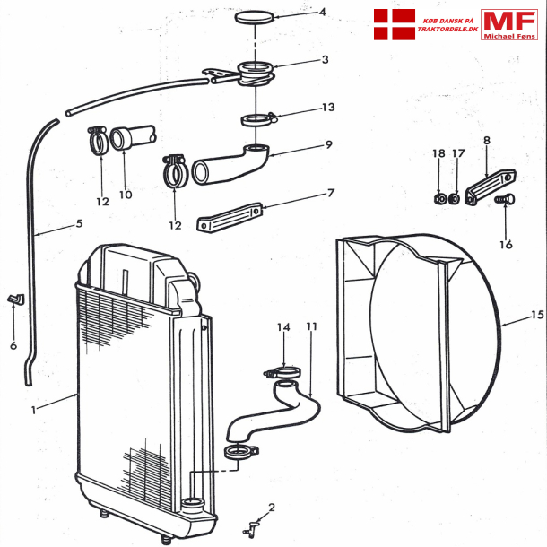 Kler+tilbehr, Dexta/Super-Dexta diesel