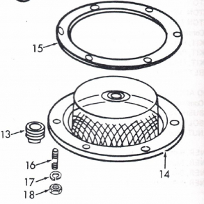 Split-tegning, sugesi. Dexta diesel