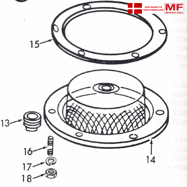 Split-tegning, sugesi. Dexta diesel