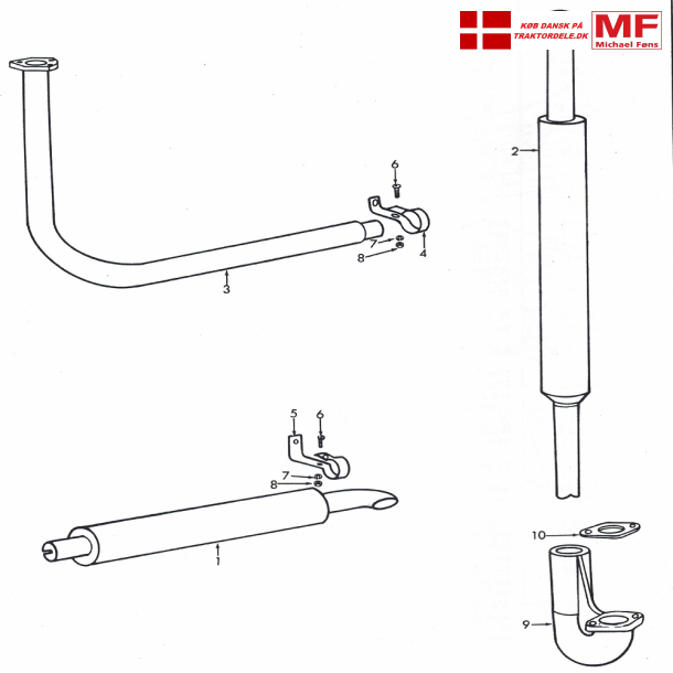 Udstdning+lydpotte+bjning+tilbehr, Dexta diesel