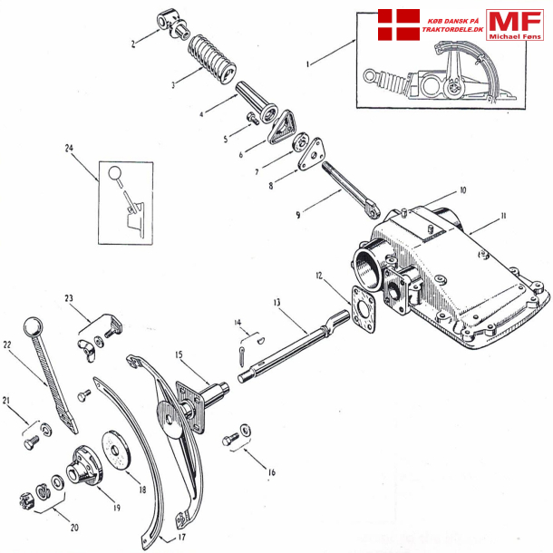 Ferguson26-31; Liftdksel, lifthndtag og tilbehr. 