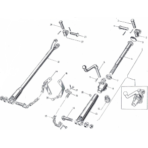 Ferguson26-31; lftespindel, slingrekder og tilbehr