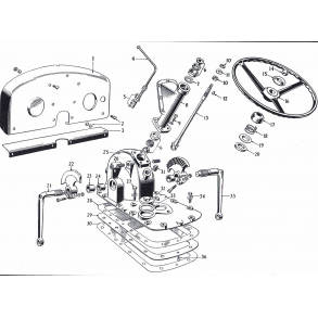 Ferguson Styrehus+rataksel+rat