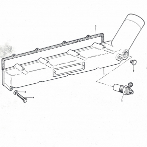 MF65 MKII og MF165 MKI indsugningsmanifold+enkeltdele