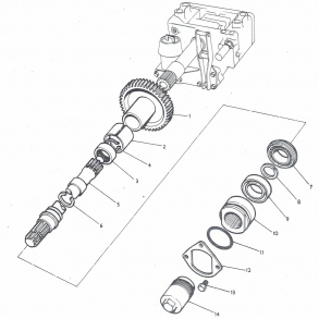 PTO-aksel+klokobling+pakdse+leje
