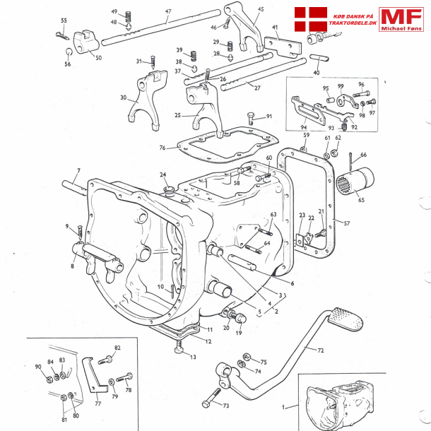 MF135, Multi-Power-gearkasse