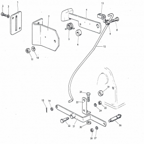 MF135, MP-skifte-system