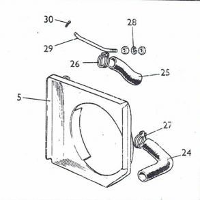 MF135B, blserskjold+tilbehr