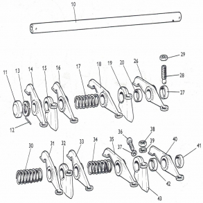 Split-tegning, Ventilvippetj, 87mm benzin