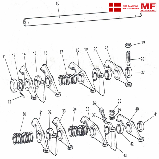 Split-tegning, Ventilvippetj, 87mm benzin