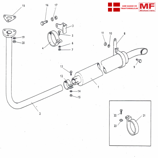 MF135, udstdnings-system+ophng