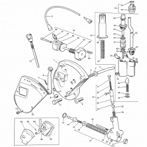 MF135-MF165-MF175-MF178; snkehastighed+Belastningskontrol+enkeltdele