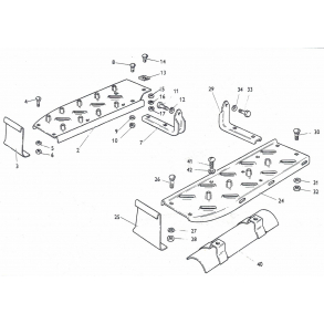 MF135, trinbrdter+beslag+tilbehr