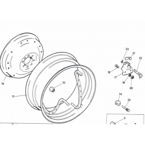 MF135, bagflge PAVT-system