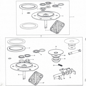 MF65/MF165 fdepumpe-repst