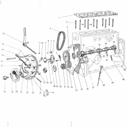 Forvrk+timing+tandhjul+pakdser+tilbehr, Ferguson og MF35-MF135B