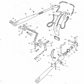 MF65; Heavy-Duty liftspindler, topstangsgaffel og enkeltdele