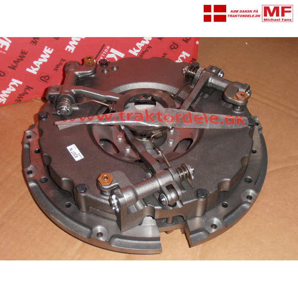 Komplet Dobbeltkobling til Fordson Super-Major. Med begge plader monteret.